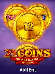 25 Coins 25 Coins hold & win slot at BDTK3 Bangladesh